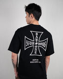 AFTER HOURS // Cross Relaxed Fit Tee Jet Black