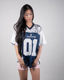 LOCKED IN // ZERO ONE JERSEY Silver Blue