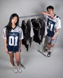LOCKED IN // ZERO ONE JERSEY Silver Blue
