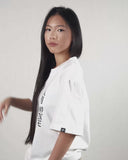 AFTER HOURS // Wordmark Relaxed Fit Tee Bone White