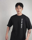 AFTER HOURS // Wordmark Relaxed Fit Tee Jet Black